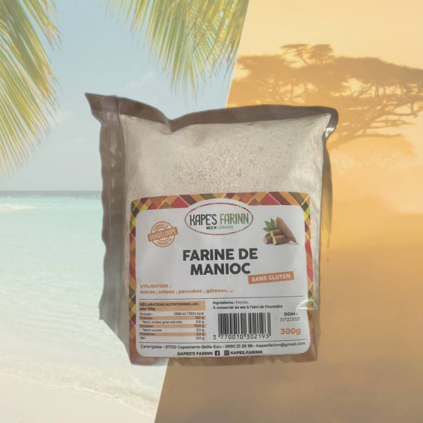 Farine de manioc Kape’s Farinn sans gluten – 300 g