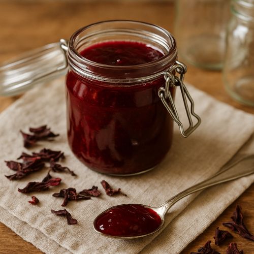Confiture de bissap rouge : recette zéro déchet & achat malin