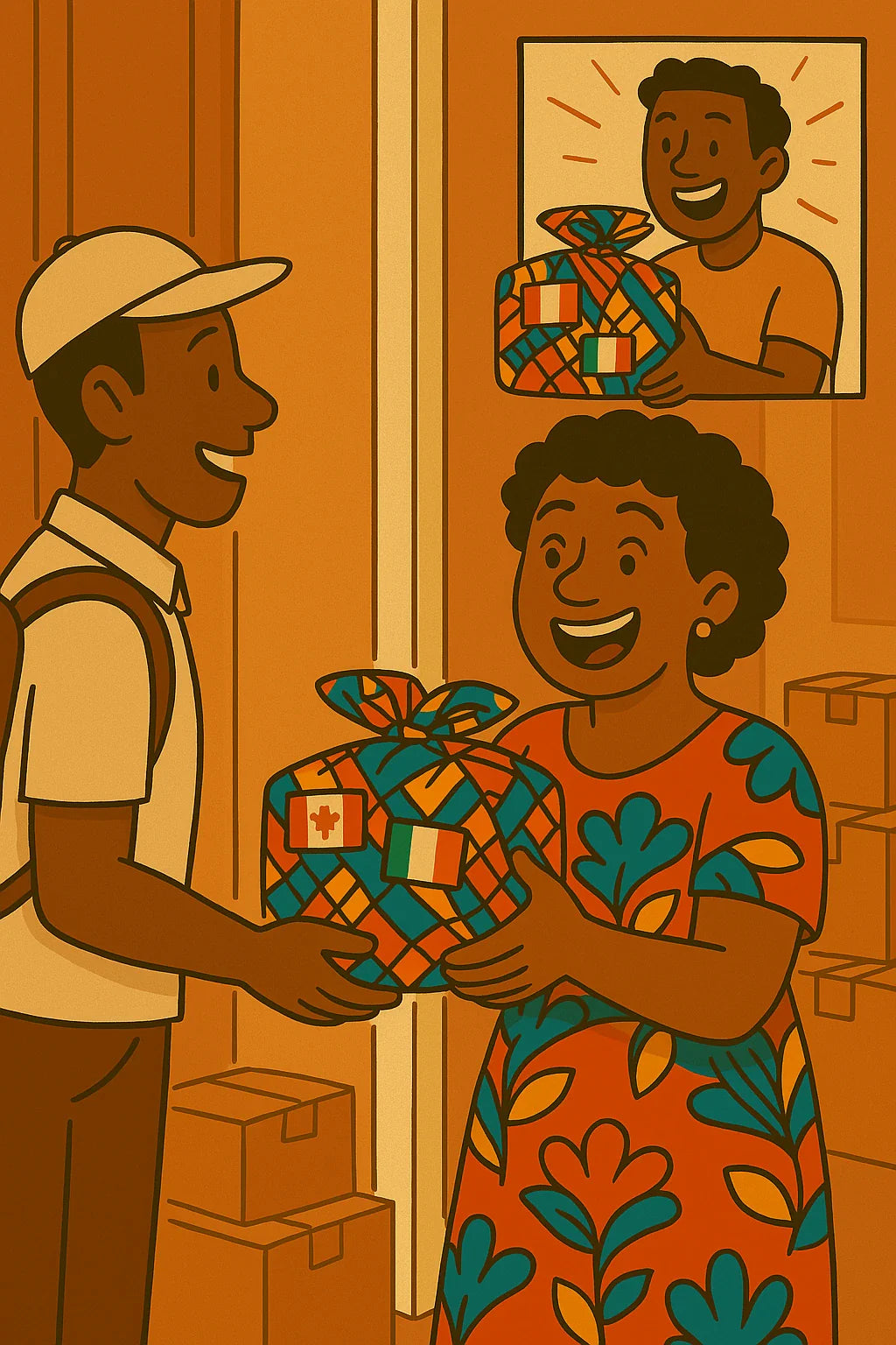 Livraison dans le monde entier